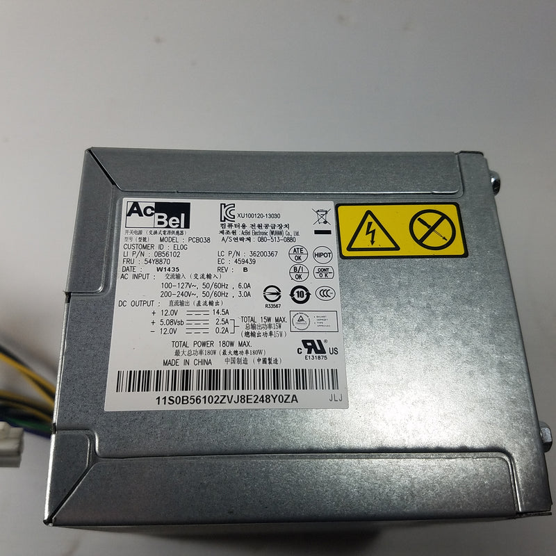 AcBel PCB038 180W Computer Power Supply