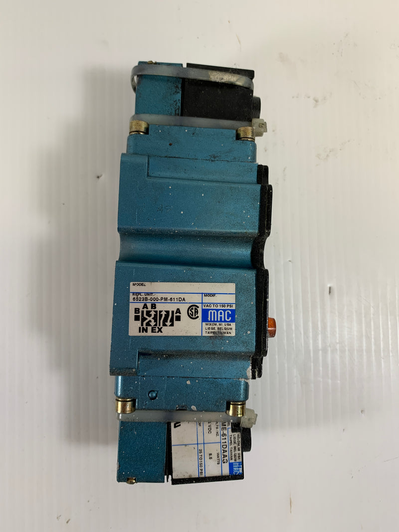 Mac 6523B-000-PM-611DA Solenoid Valve