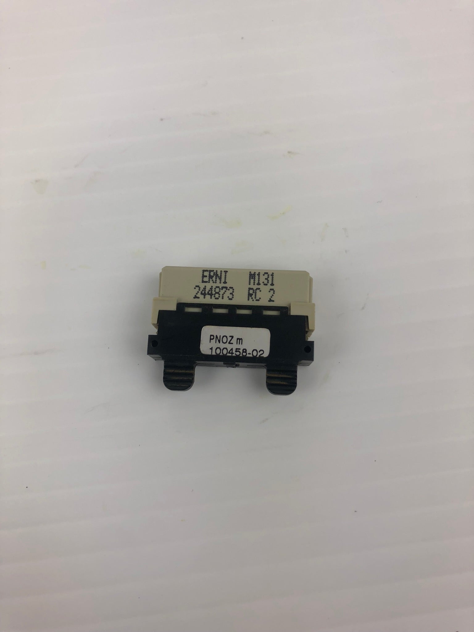 Pilz PNOZm 100458-02 Relay Rack Extension Module Connector ERNI RC2 244873