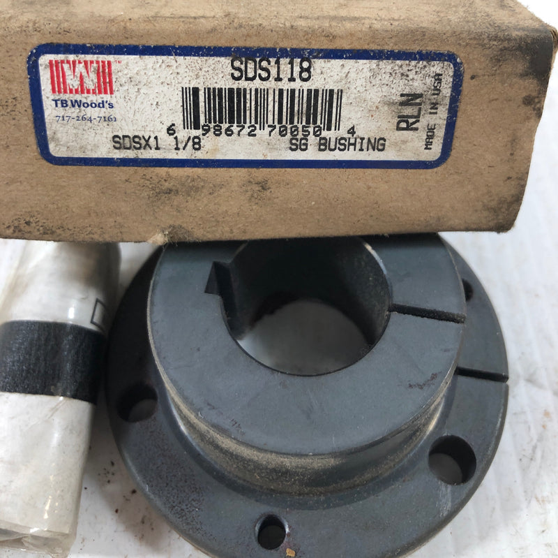 TB Wood's Bushing SDS118 SDSX1 1/8