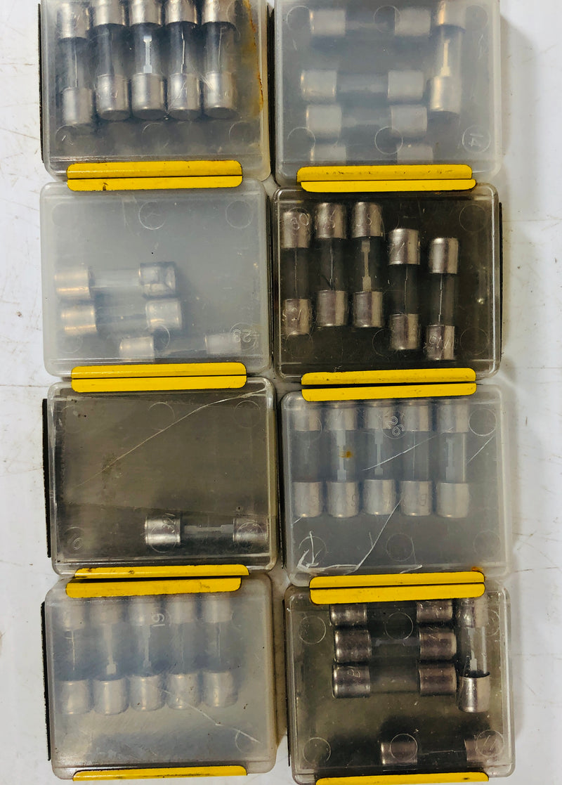 Buss Fuses AGW-15 8 Boxes (Lot of 34 Fuses)