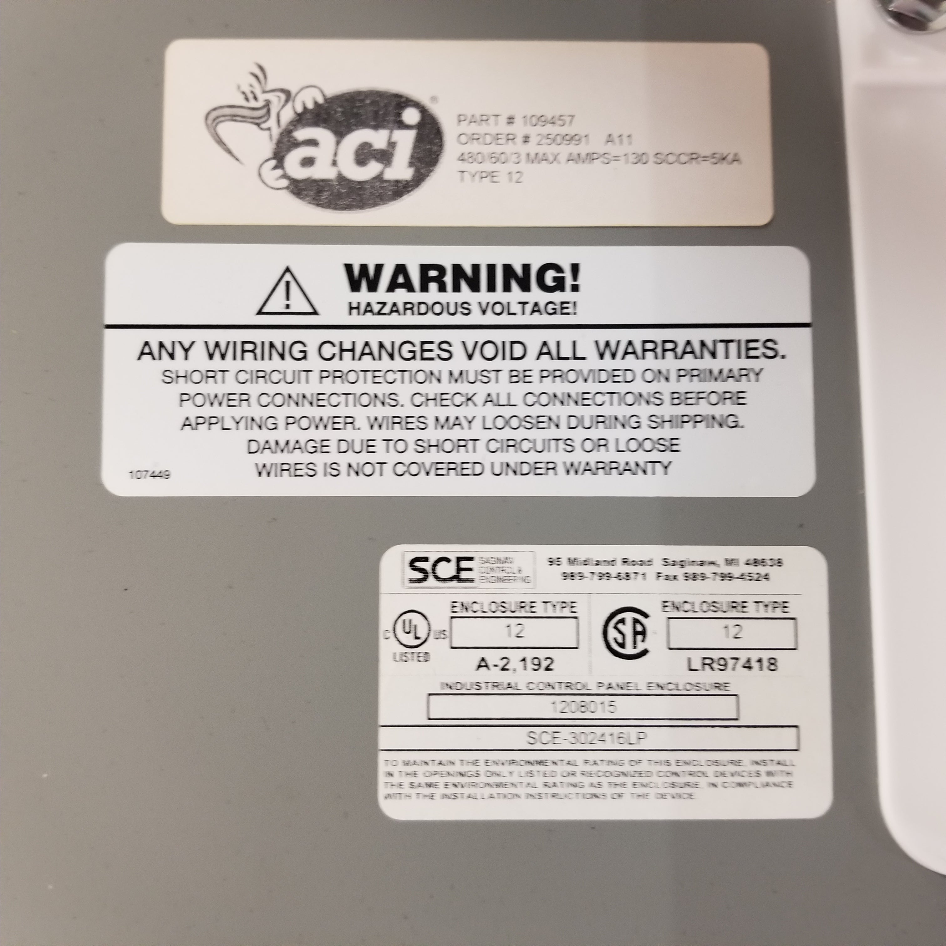 ACI 109457 The Ibyss Inverter Bypass Safety Switch System