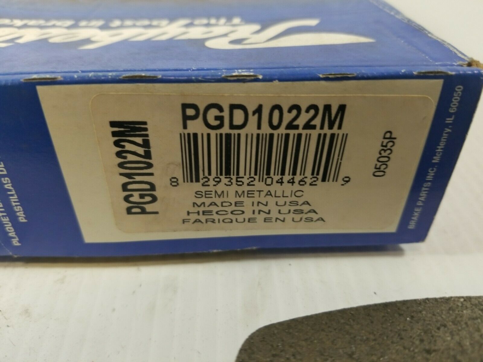Raybestos PGD1022M Brake Pads
