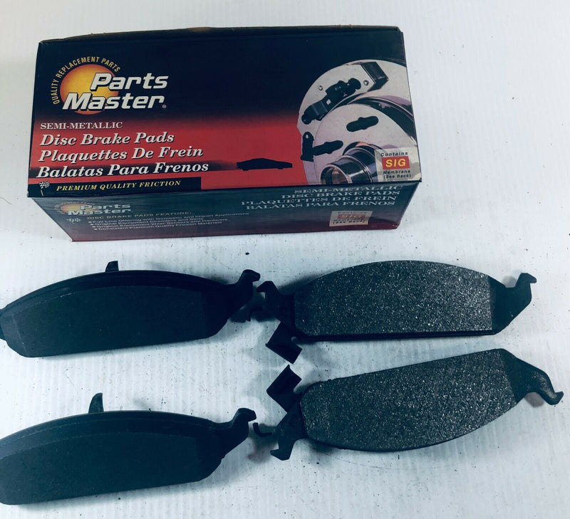 Parts Master Semi-Metallic Disc Brake Pad MD650 PD650