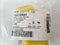 Brad Connectivity 1300190003 Yellow Safety Plug 2P Shorting Plug