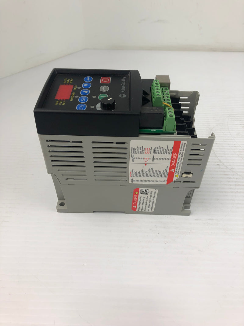 Allen-Bradley 22A-D2P3N104 Series A Powerflex 4 AC Drive 1 HP