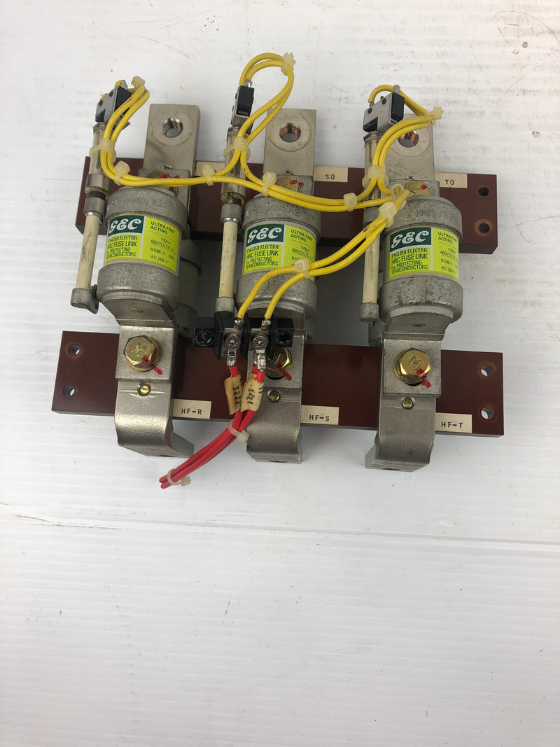 GEC English Electric BS88-4 HRC Fuse Link IEC269-4 - Set of 6