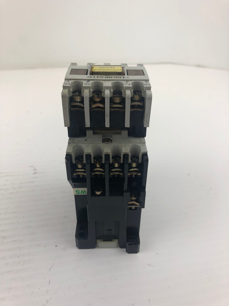 Allen-Bradley 700-F310A2 Series C Contactor with 195-FA31 Contact Block Series A