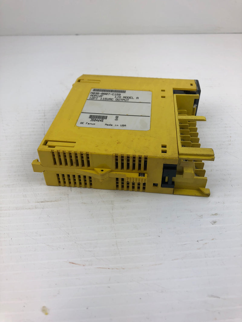 Fanuc A03B-0807-C159 I/O Model A 12PT 115Vac Output A0A12F - No Door