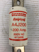 Ferraz Shawmut A4J200 Fuse 200 Amp 600VAC or Less Class J