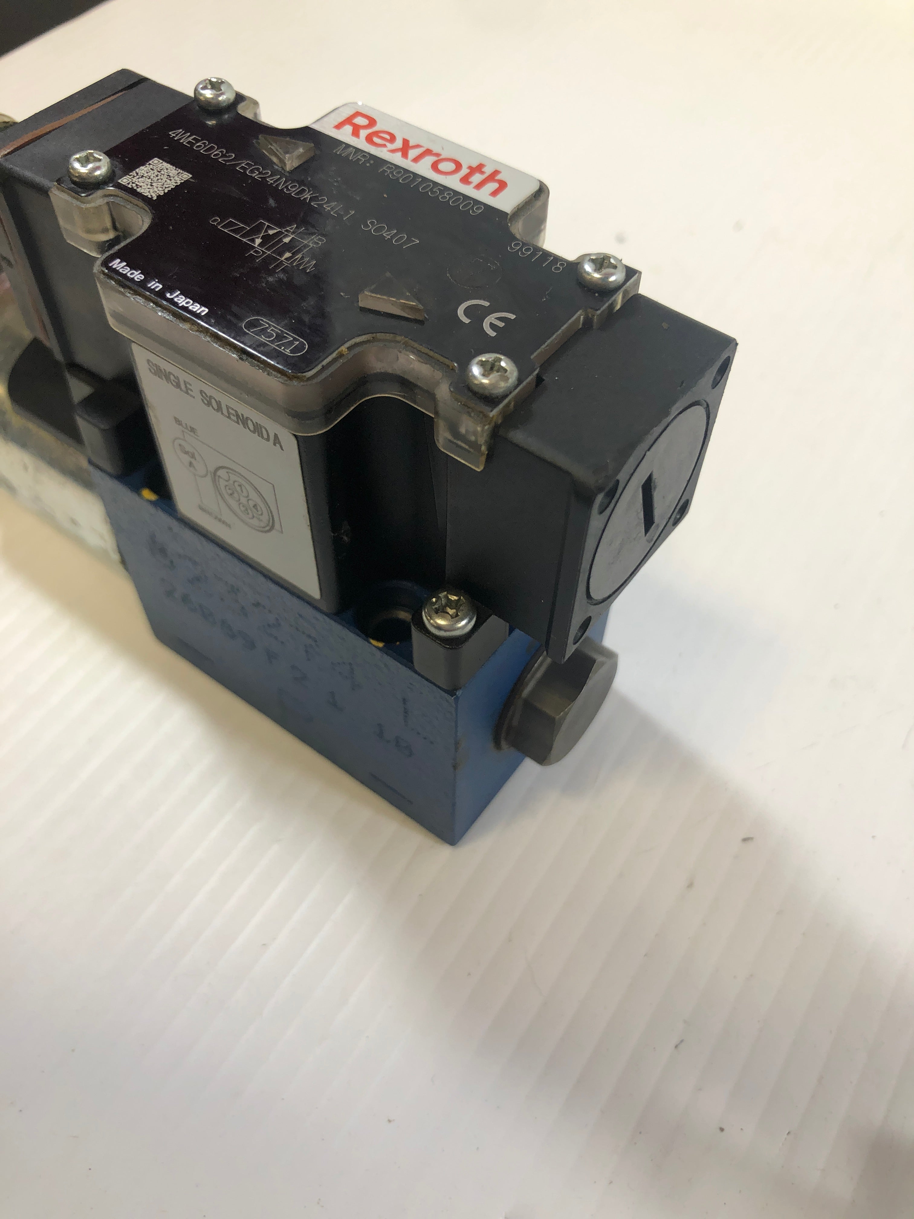 Rexroth Single Control Valve 4WE6D62/EG24N9DK24L1 SO407