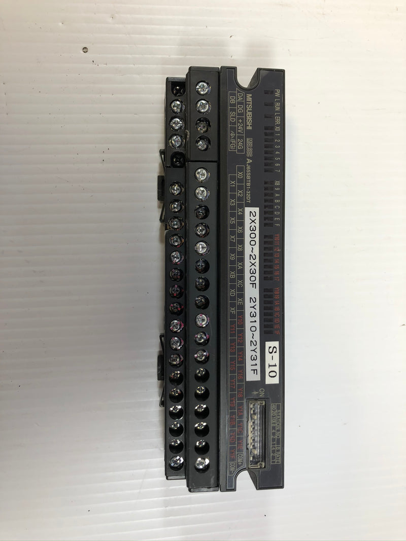 Mitsubishi Melsec AJ65SBTB1-32DT CC-Link Input/Output Unit 24VDC 7mA