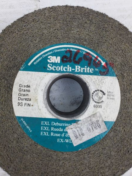 3M Scotch Brite 34-8500-0974-6 Grinding Wheel 4" x 1" x 1" ( Lot of 2 )