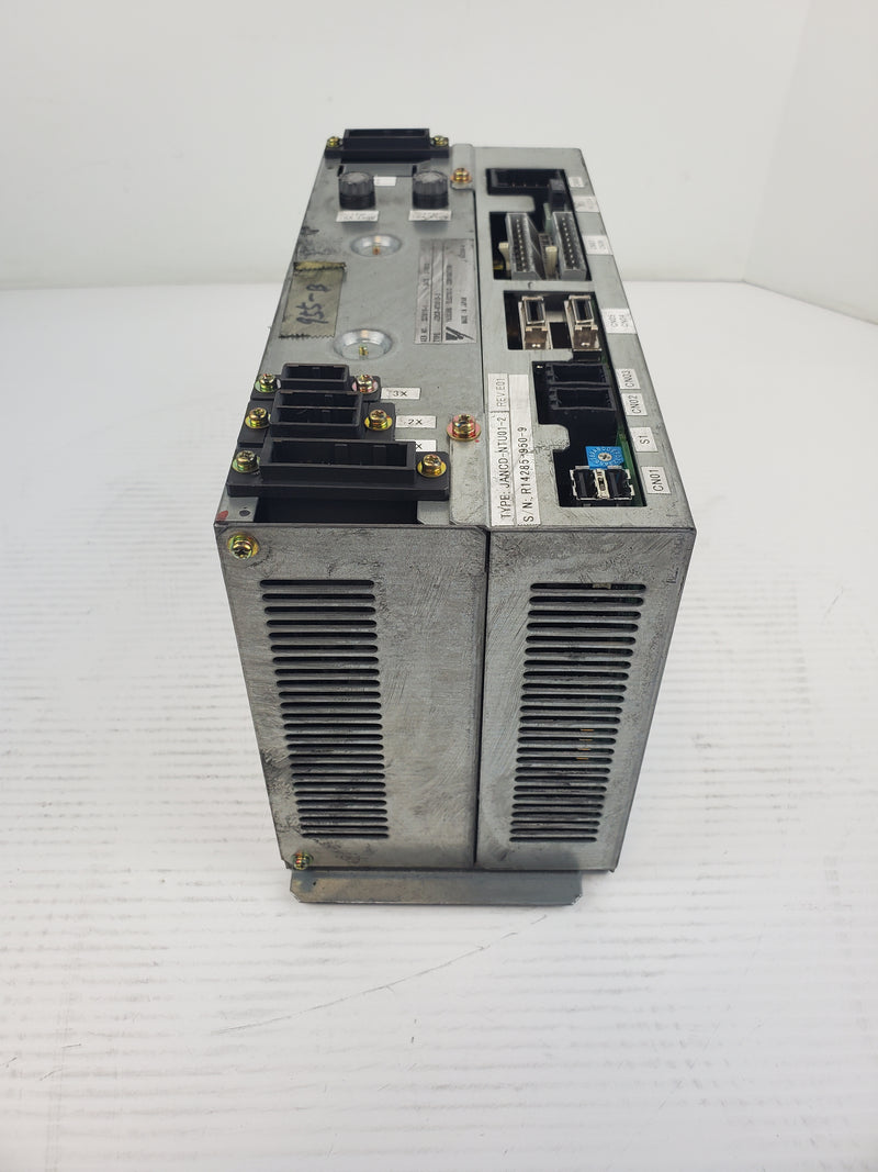 Yaskawa Electric JZRCR-NTU01D-2 Servopack JANCD-NTU01-2 Motoman NX100 Amplifier