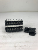 IDEC BNDE15W Terminal Blocks - Lot of 10