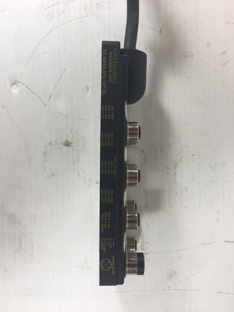 Turck Passive Actuator Sensor Box TB-8M12-4P2-10/TXL – Metal Logics, Inc.
