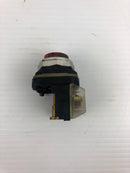 Allen-Bradley 800T-B Red Push Button Series T