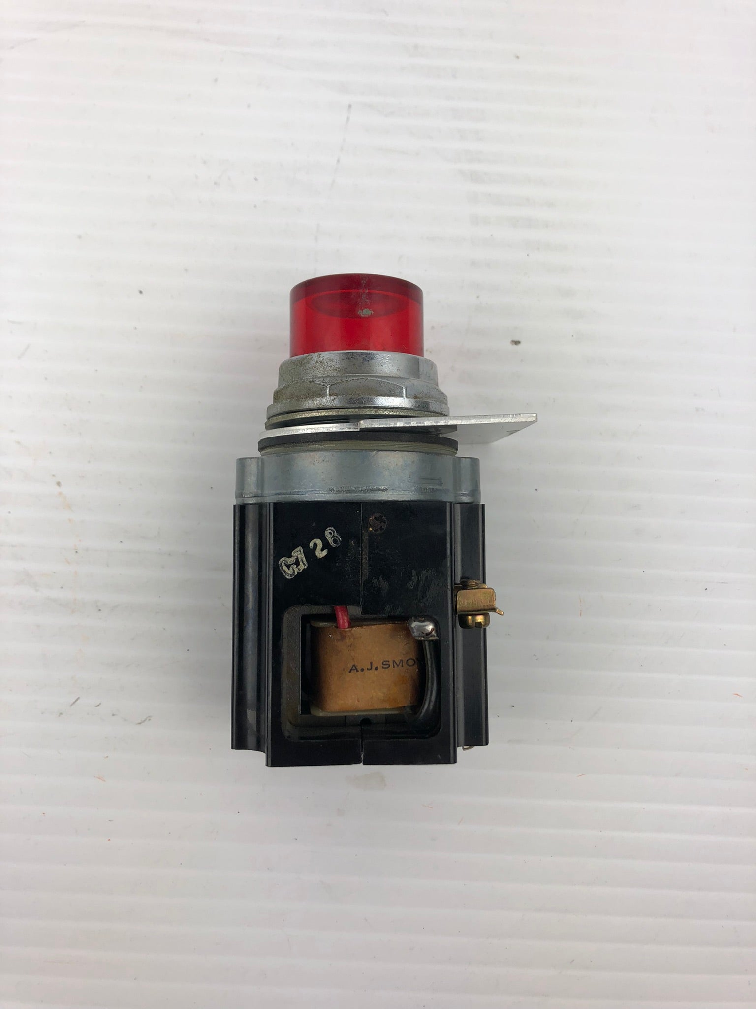Furnas Electric 52PA4GN Red Pilot Light Series B 120VAC