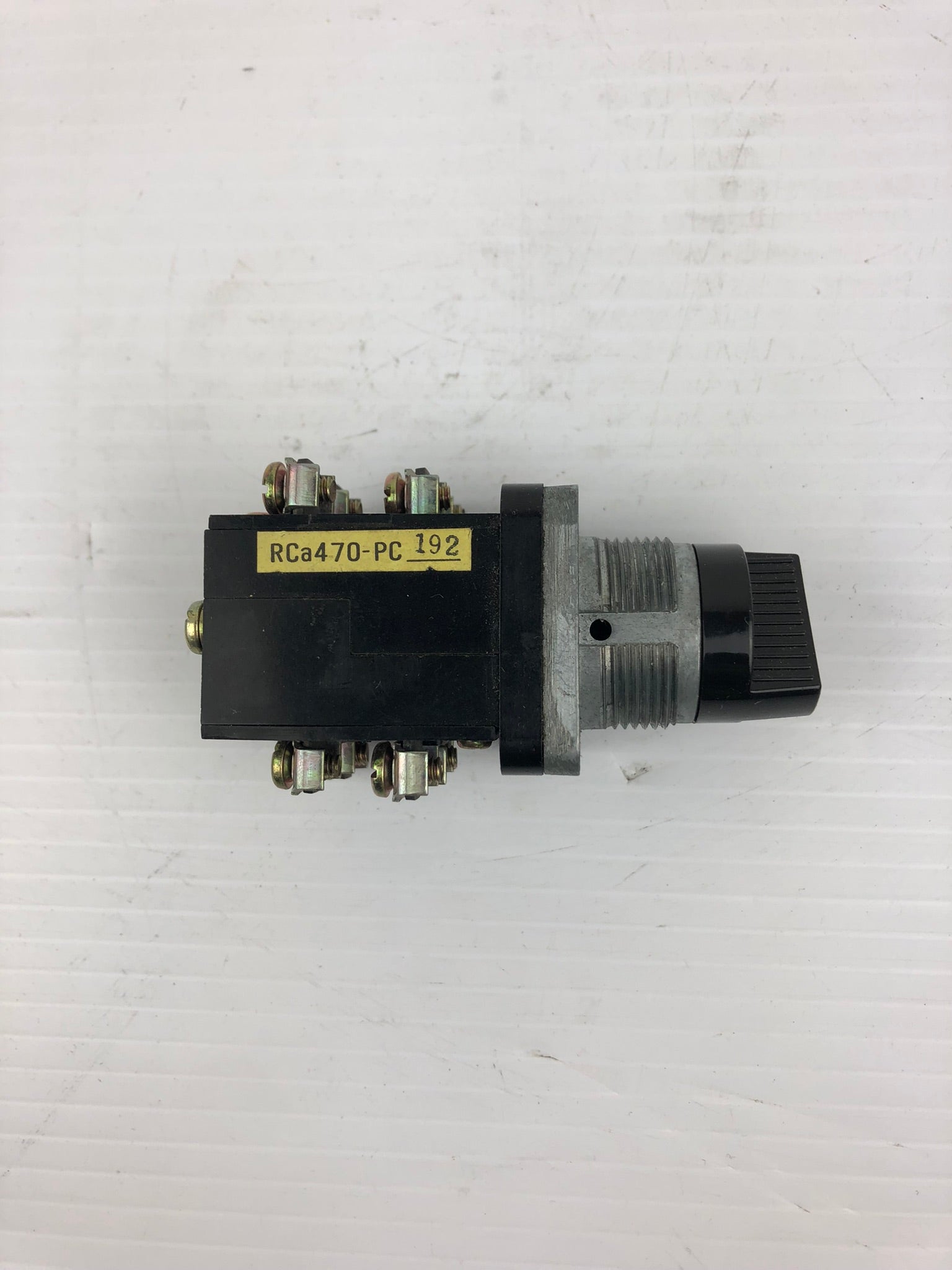 Fuji 70C-ICA Black Selector Switch 70C-ICB Missing Connector Ring 600 V
