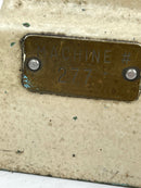 J.A. Richards Company Style RVC Multiform Metal Bender Broken Base on Corner
