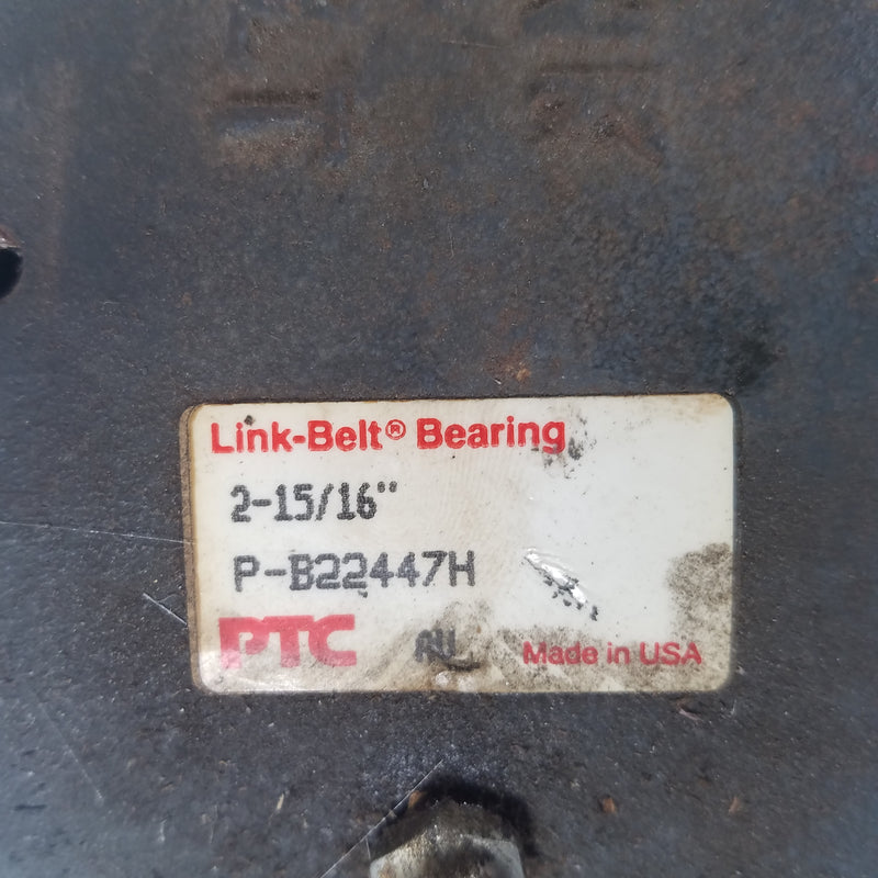 PTC PB22447H 2-15/16" Link-Belt Pillow Block Bearing