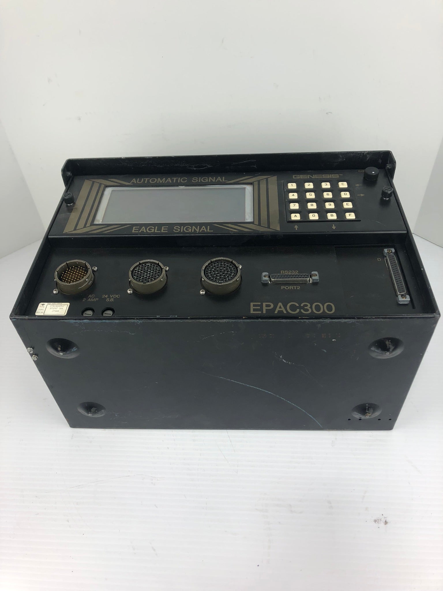 *** Eagle EPAC3608M12 Traffic Control Systems Code 975747 D94 Serial 27584