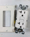Leviton Slim GFCI White Outlet with Wallplate N7899-W