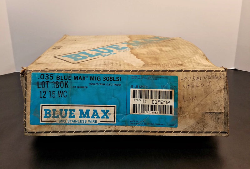 .035" Blue Max Mig 308LSi Stainless 25 lb. Welding Wire Spool