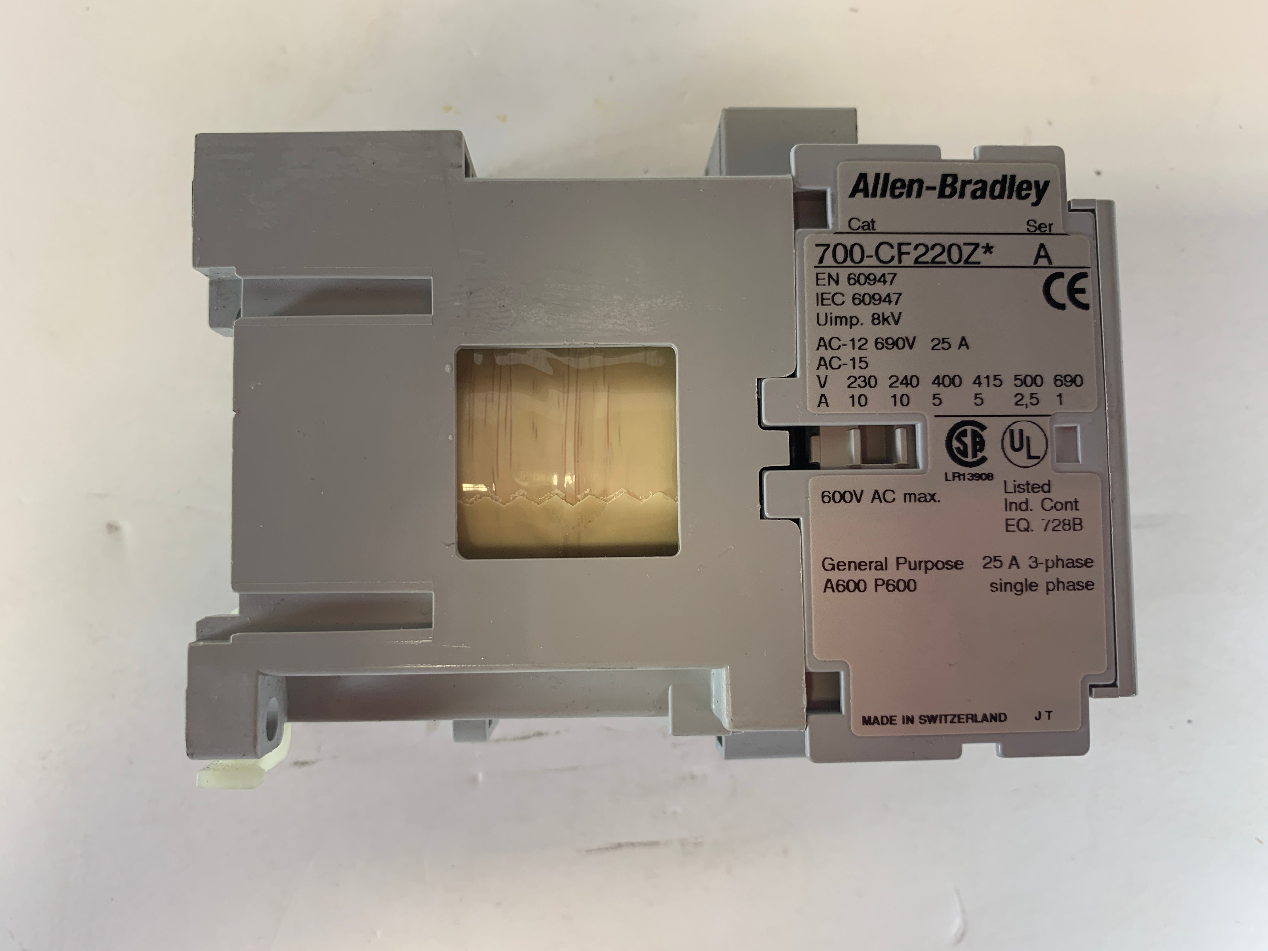 Allen-Bradley 700-CF220Z Control Relay Series A