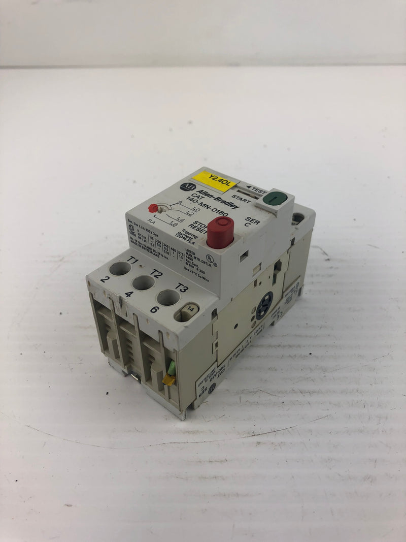 Allen-Bradley 140-MN-0160 Manual Motor Starter Series C