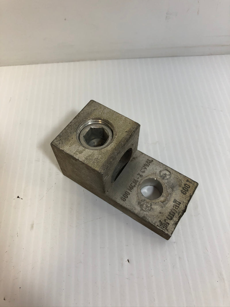 Rumall 600MCM-2 CU9AL Aluminum Mechanical Terminal Lug 600T