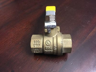 UL Brass Valve 1/2 in 600CWP 150SWP - Valves - Metal Logics, Inc.