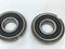 6204-2RSNR Bearing with Snap Ring Lot of 2