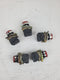 Telemecanique ZBE-101 Red Push Buttons With Manuel Mounting ( Lot of 5)