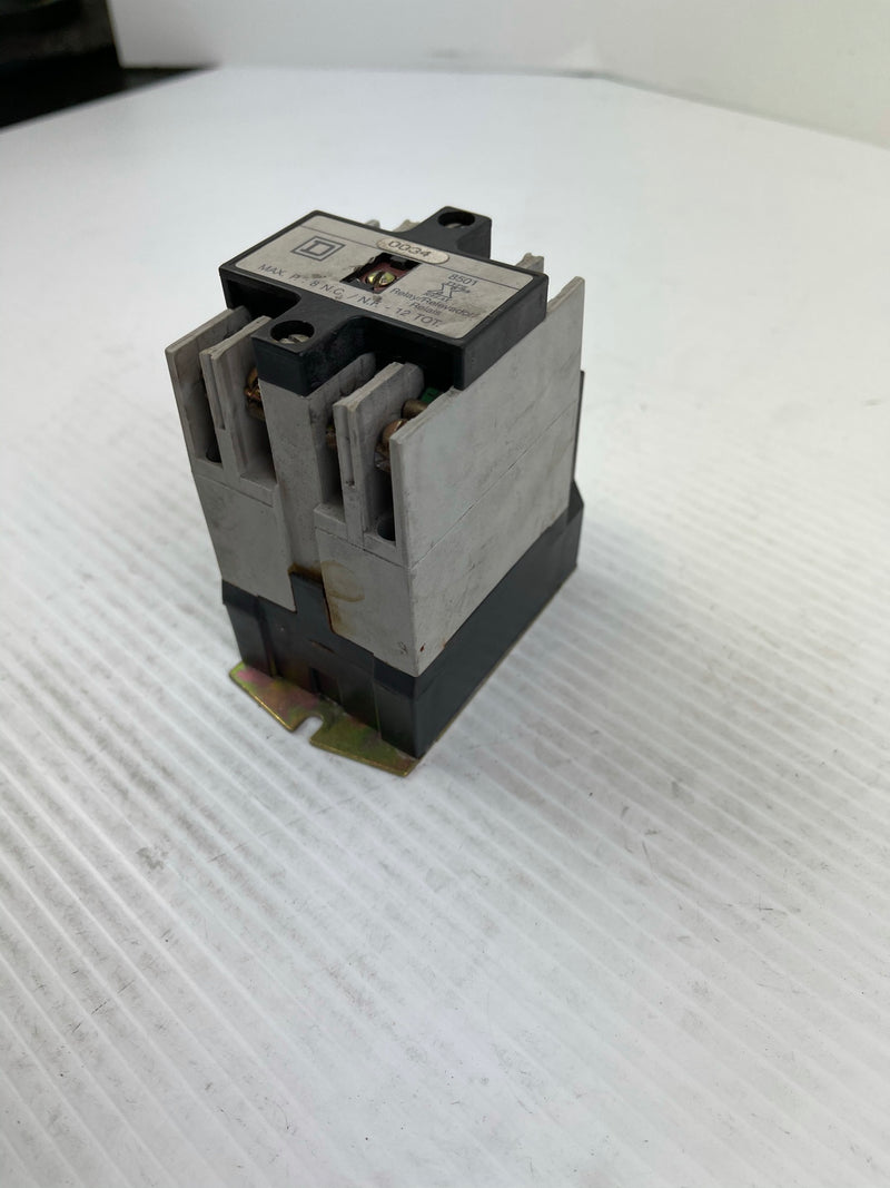 Square D AC Control Relay 8501X040 Series A