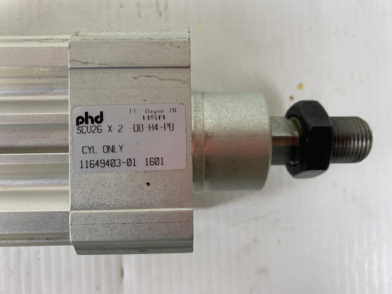 PHD Pneumatic Cylinder SCV26 x 2-DB-H4-PB