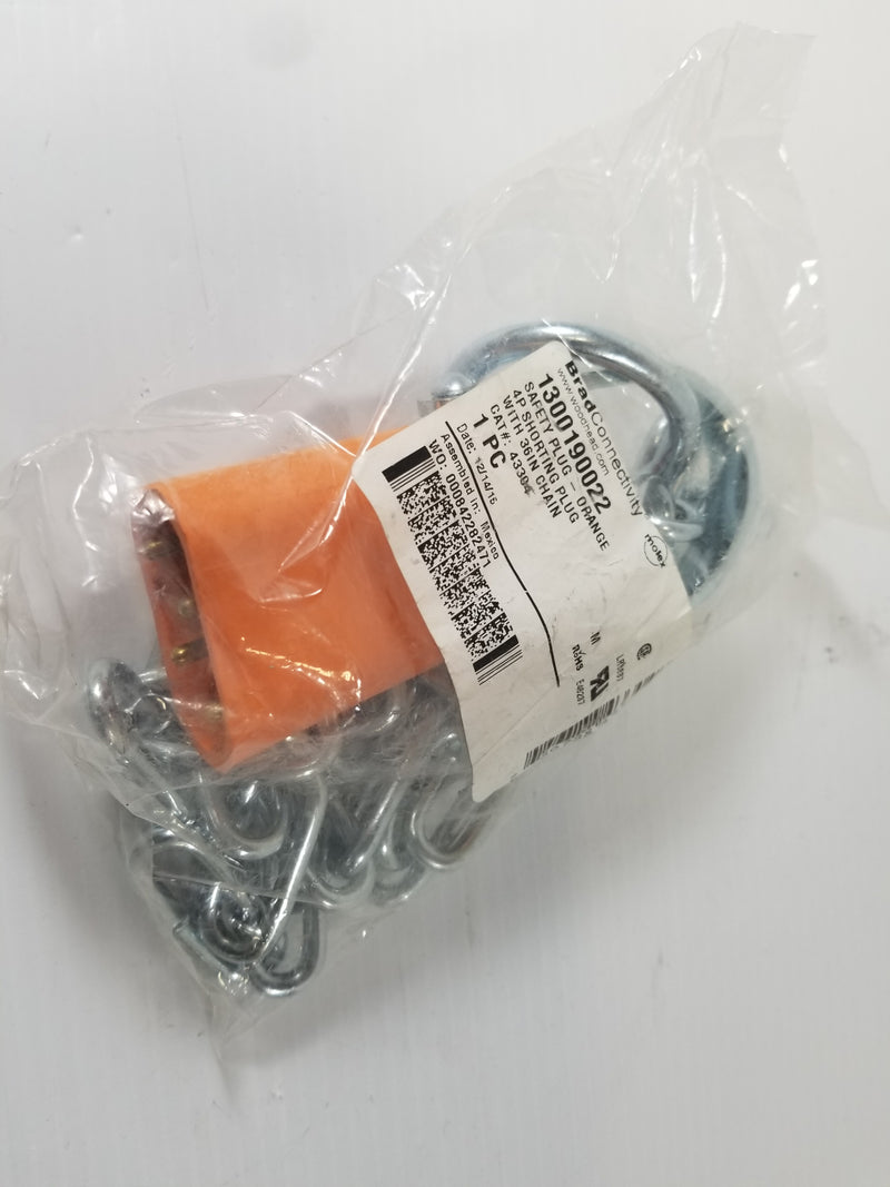 Brad Connectivity 1300190022 43304 Safety Plug with Chain