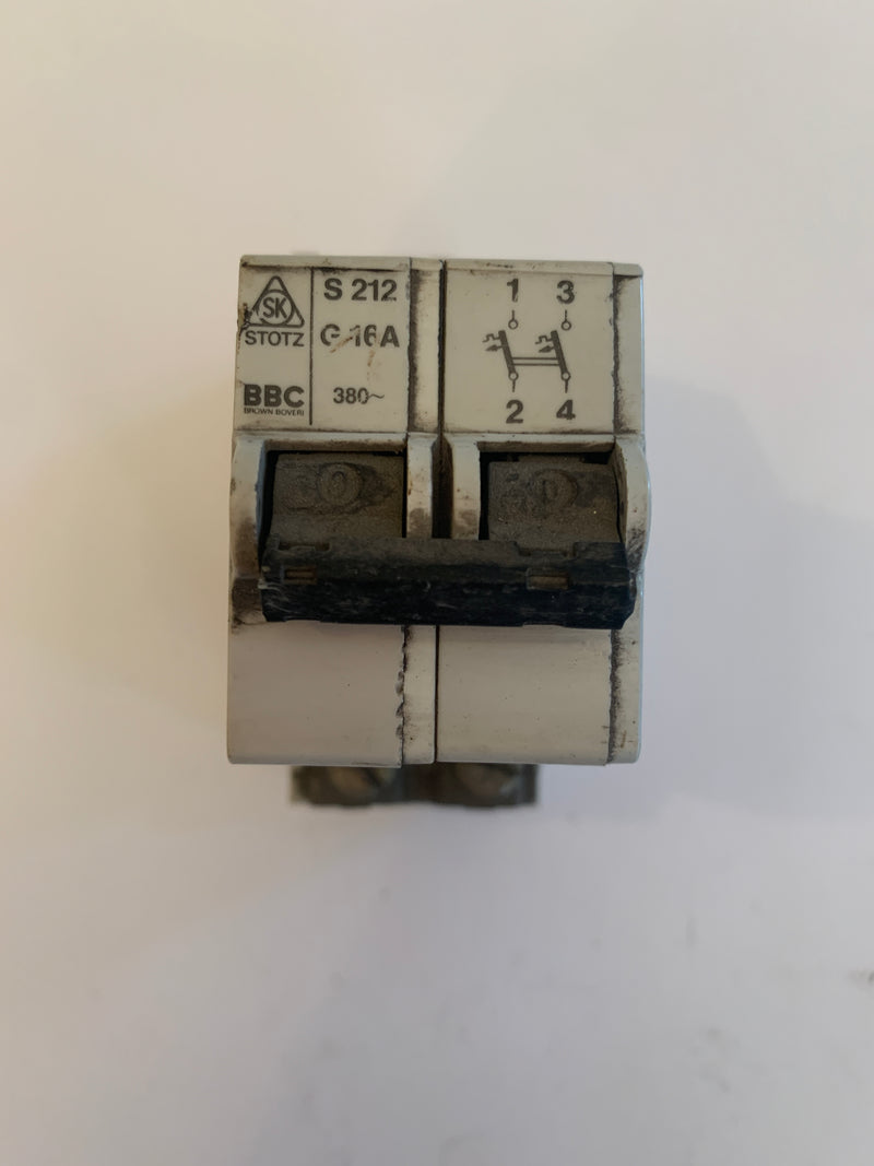 BBC Brown Boveri Circuit Breaker S212 G-16A