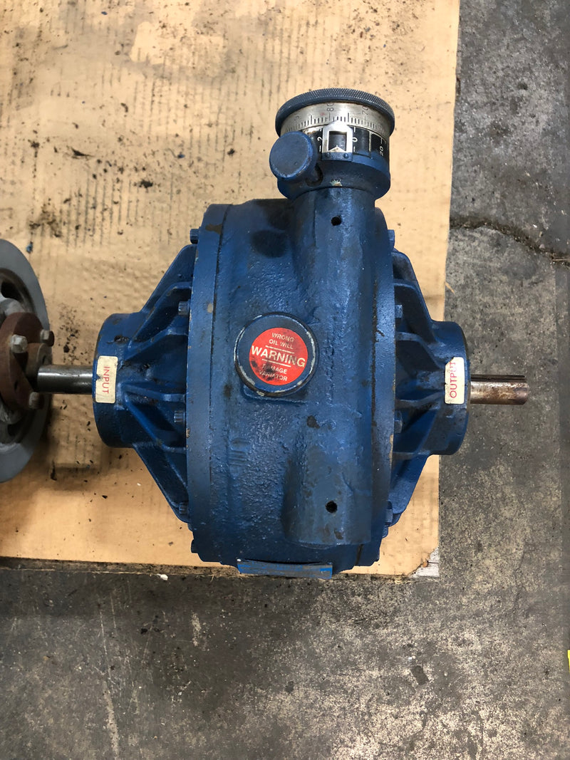 Cleveland Gear Speed Variator 4K4 1500 RPM 1.5 HP