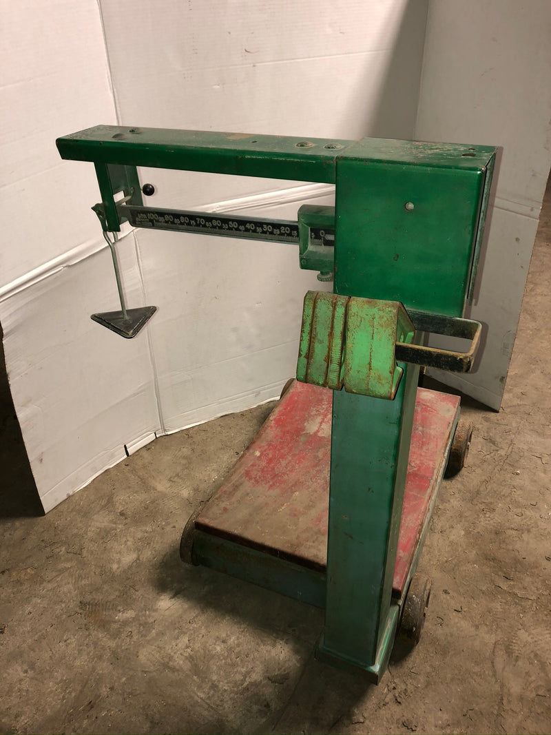 Howe Richardson Mechano-Weigh 54XL Portable Beam Scale 54 XL 500 Lbs. Capacity