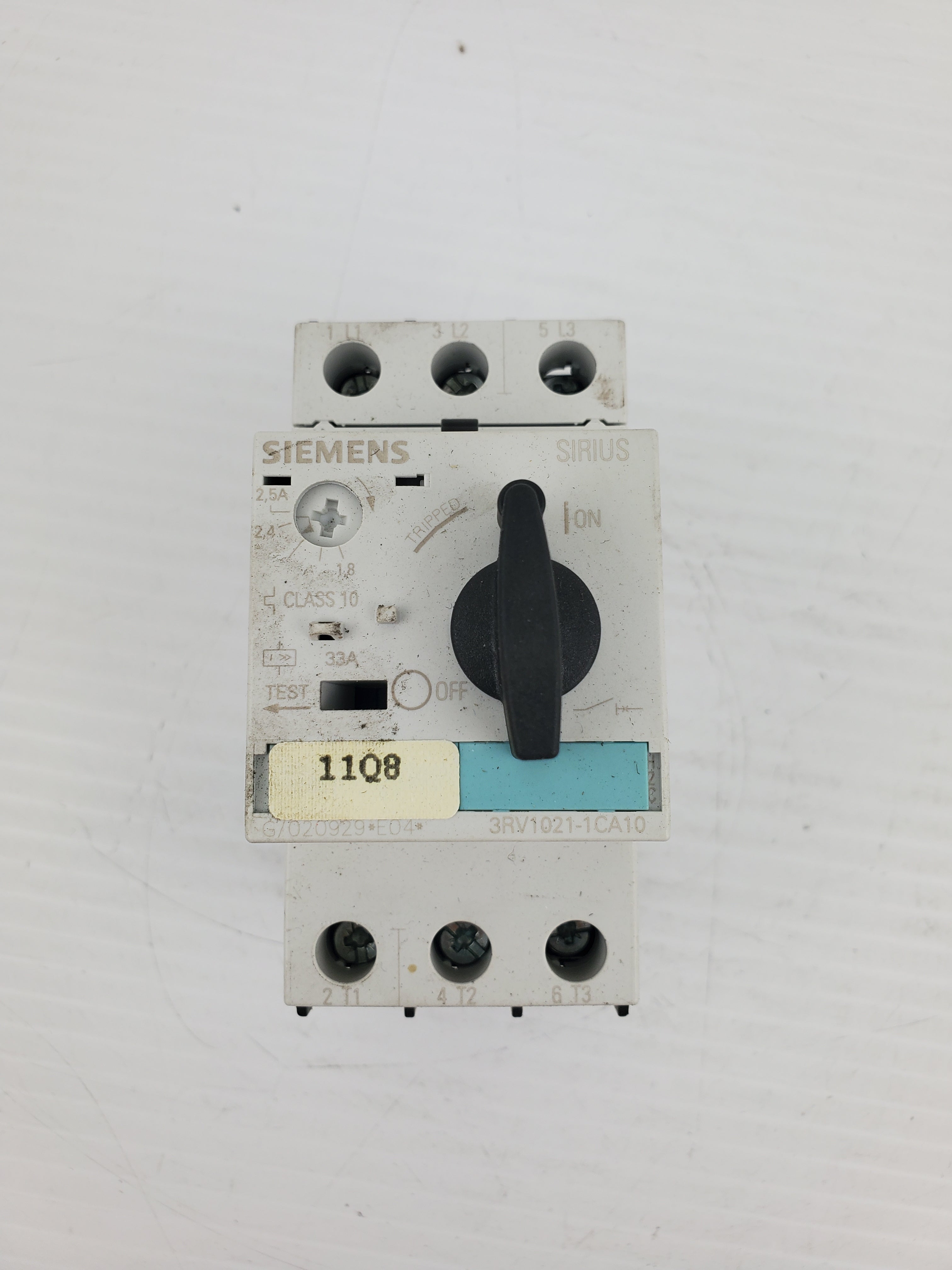 Siemens 3RV1021-1CA10 Circuit Breaker 3RV10211CA10