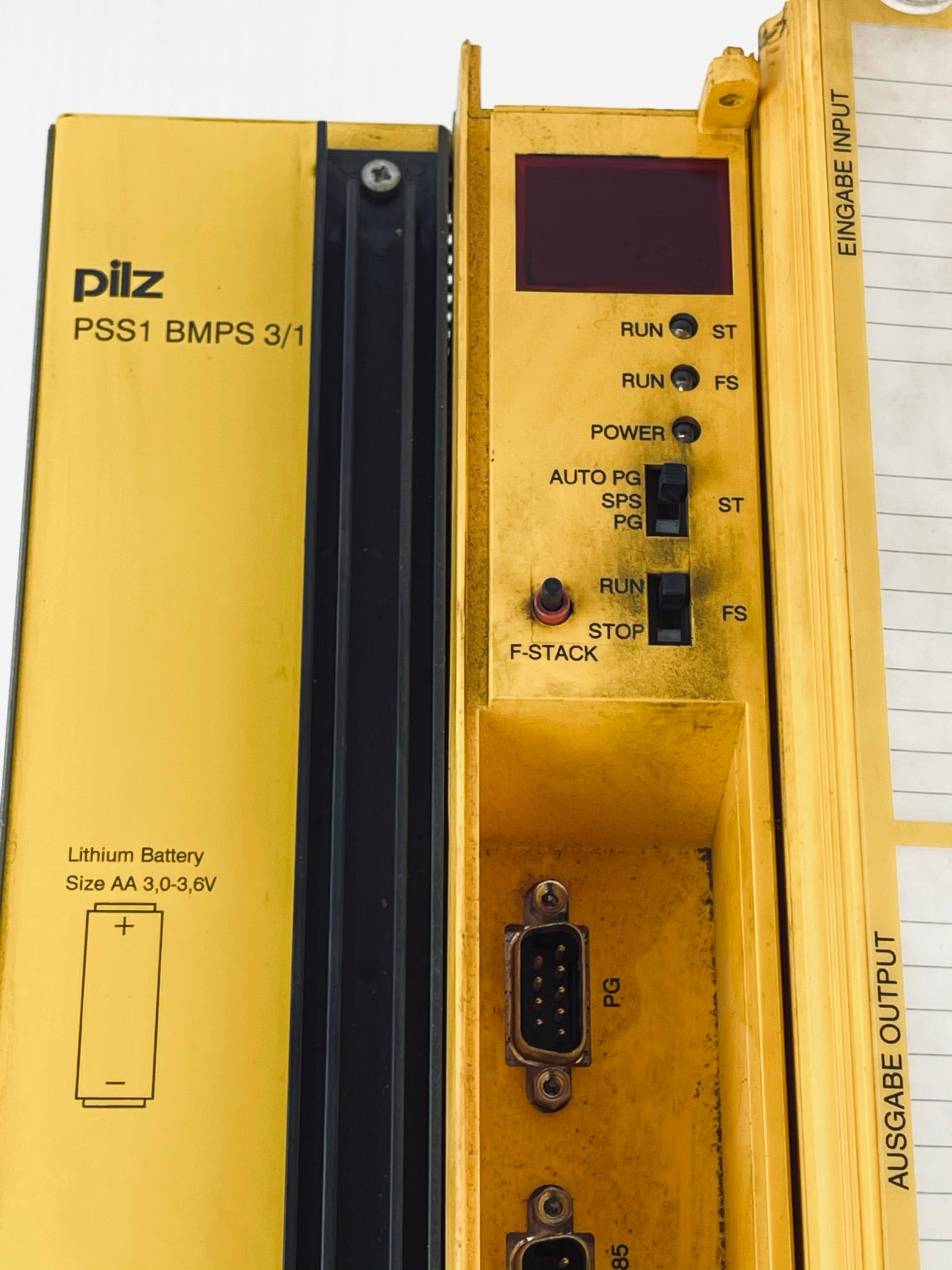 Pilz Module Rack Assembly PSS1 BMPS 3/1 PSS CPU 2 PSS DI20 Z PSS DI20 T DN-S
