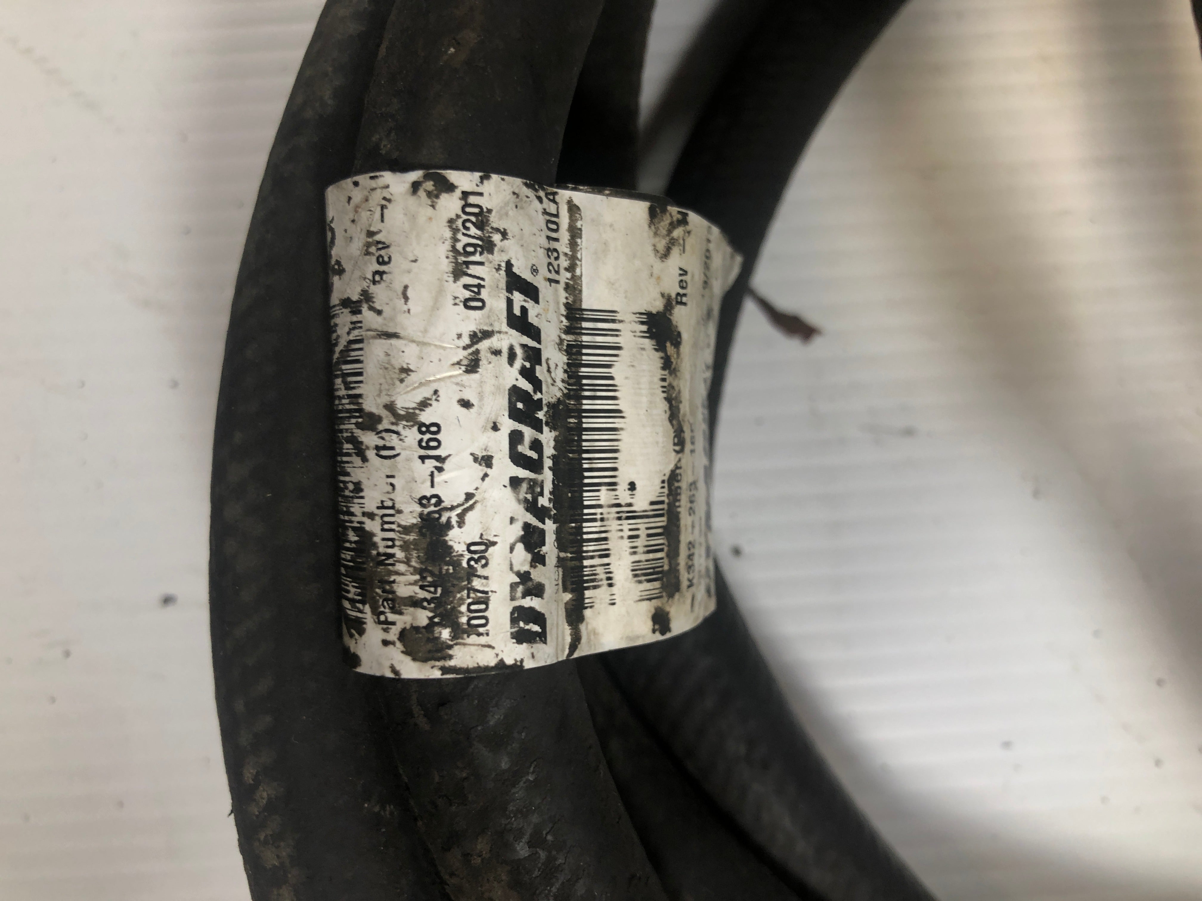 Dynacraft Cable K342-264-168 with Phillips Gladhand 12-008 - Lot of 2