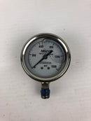 Trerice 62-3020 Pressure Gauge 0-1500 PSI