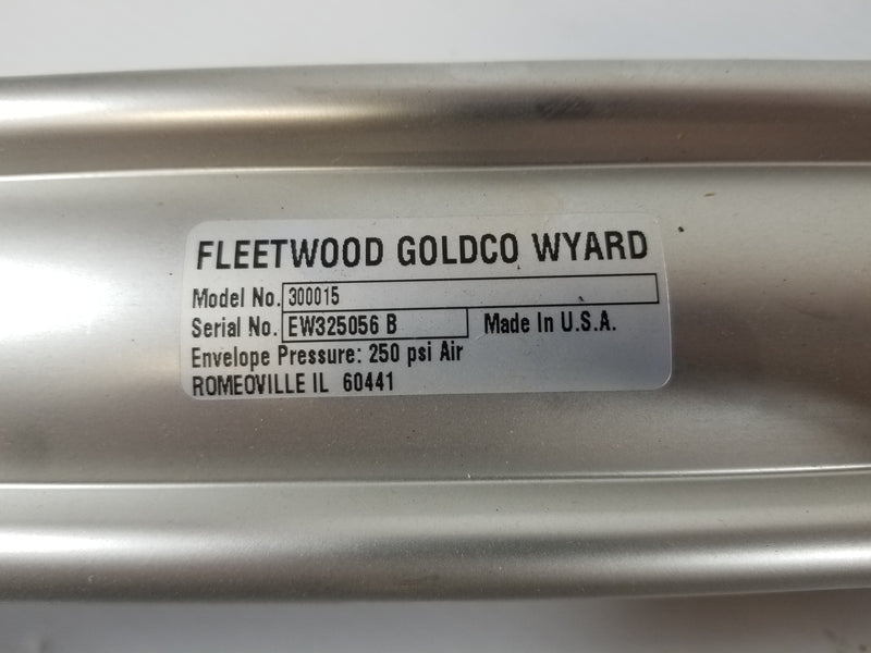 Fleetwood 300015 Pneumatic Cylinder 250PSI