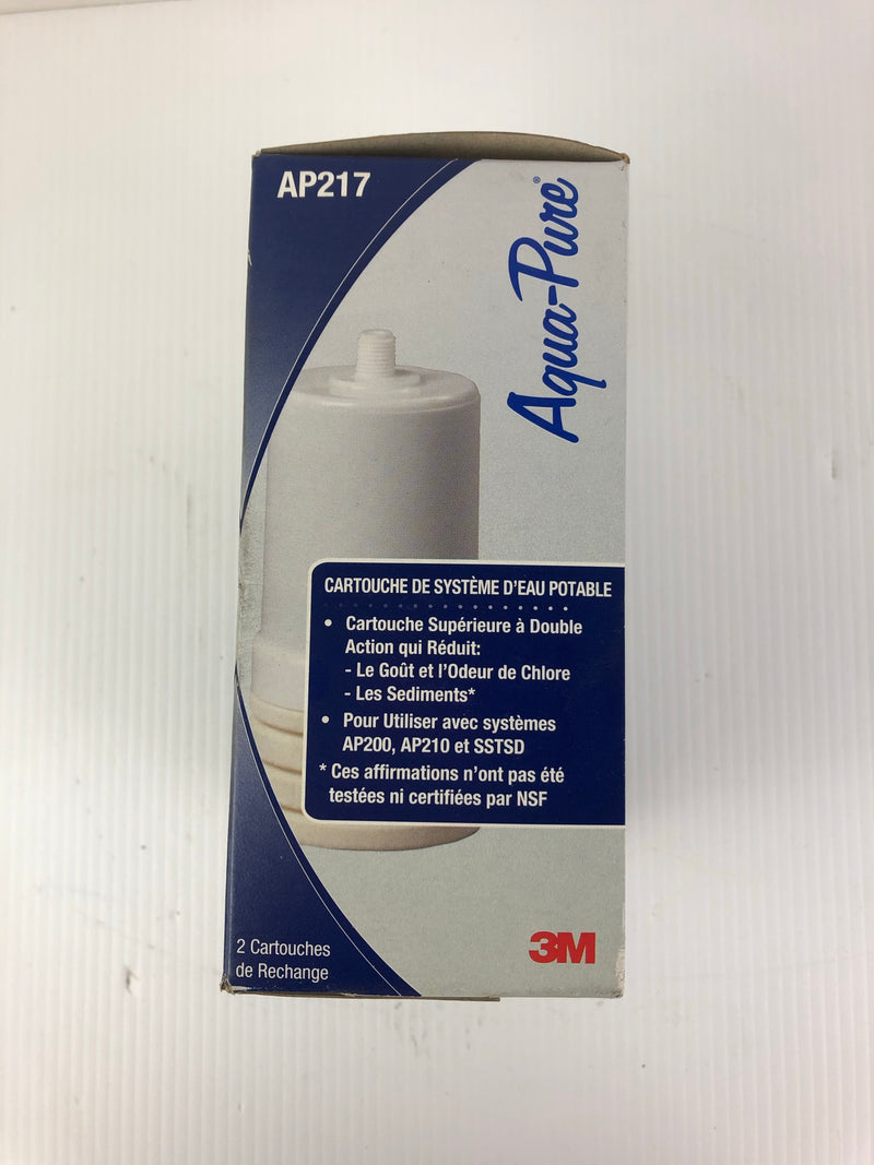 3M Aqua-Pure AP217 Drinking Water Filter Box of 2