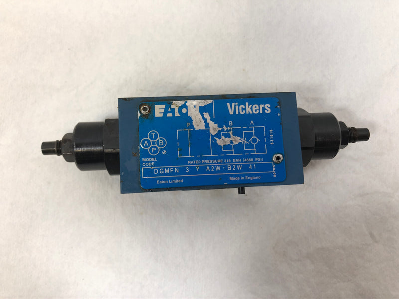 Eaton Vickers Flow Control Valve DGMFN 3 Y A2W B2W 41