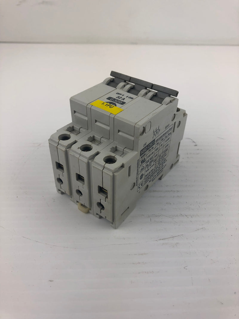 Allen-Bradley 1492-CB3 G320 Ser B 3-Pole 32A Circuit Breaker