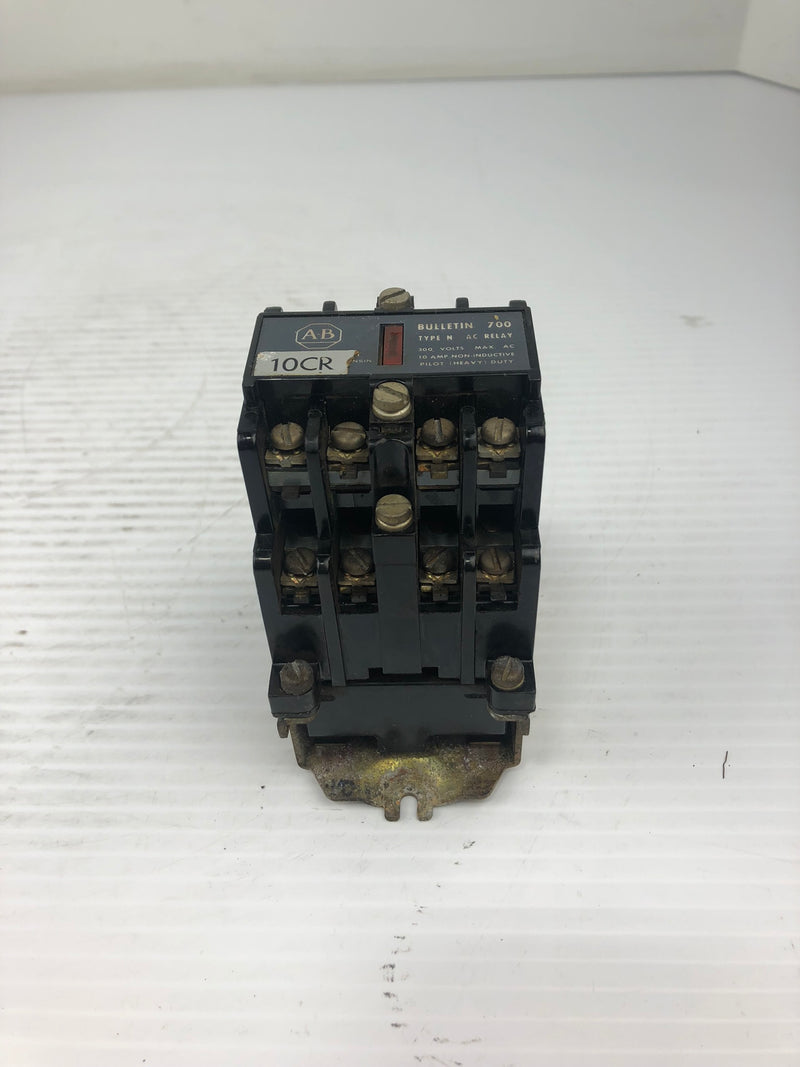 Allen-Bradley 700-N800A1 AC Relay Series C Bulletin 700 Type N