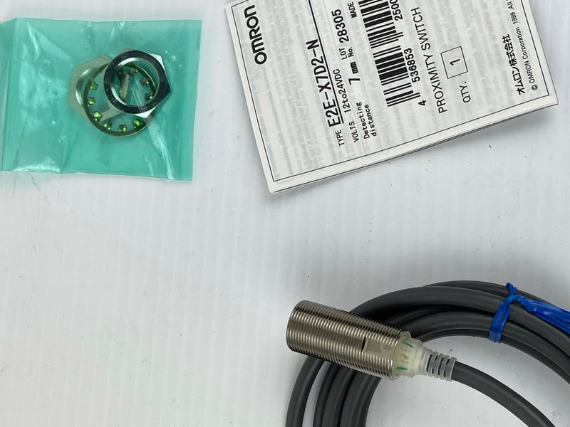 Omron Proximity Switch E2E-X7D2-N 12 - 24 VDC